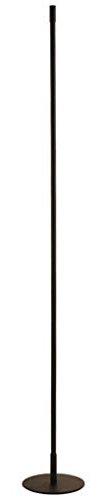 LANMOU Stehlampe LED Dimmbar, Moderne Standleuchte mit Fernbedienung, Minimalistische Schwarze Stehleuchte für Wohnzimmer Schlafzimmer Büro Standlampen Metall Wohnzimmerlampe,160cm