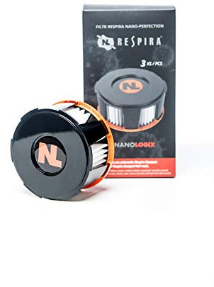 3er-Set Perfektion P2-Filter für Halbmaske Respira Klasse P2Black / Orange