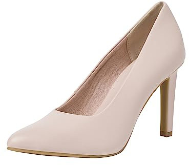 MARCO TOZZI Décolleté Donna a Punta Eleganti, Beige (Powder 1), 40 EU