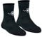 Playwell Martial Arts/MMA School Tatami Indoor Mat Grappling Fußsocken – Schwarz/Schwarz