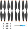 DJI Mini 3 Propeller, 16 Stück Ersatzklingen, Drohne Zubehör, Ersatzpropeller, Geringes Gewicht, Geräuscharm, Stabiles Flugdrohnenzubehör
