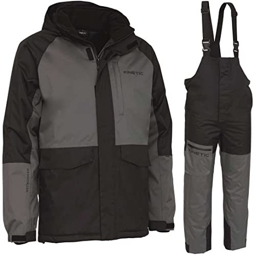 Kinetic Winter Suit 2-teilig, Jacke+Hose, Winteranzug, Thermoanzug, Schneeanzug, Angelanzug (Größe XXL)