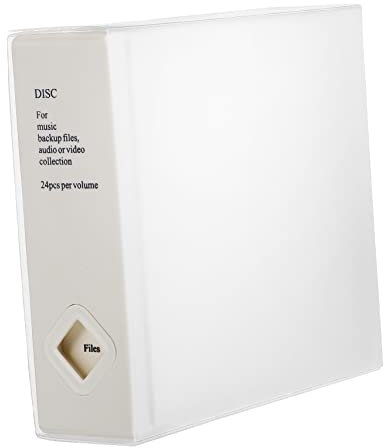 Homoyoyo Aufbewahrungskiste Geldbörsen-Organizer-Taschen harter Fall Videoschutz DVD-Aufbewahrungsbox Auto Disc-Aufbewahrungshalter CD-Hülle Wagen Veranstalter Box-Rack PVC