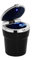 Auto Aschenbecher Mit Licht Für Volkswagen VW Taigo Touran Tiguan CC Beetle Passat Jetta,Tragbare Aschenbecher Auto Mit LED Licht Und Deckel, Einfach Zu Säubern Abnehmbar Auto Aschenbecher,B Black