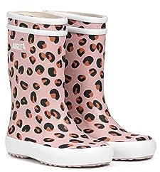 Aigle Lolly Pop Play3, Stivali in Gomma Unisex-Bambini, Leopardo, 26 EU