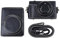 VOVMOEYA ZV-1 II ZV-1F Case,PU Leather Camera Case Suitable for Sony ZV1F/ZV-1 II Camera,ZV1M2 ZV1F Camera Bag with Camera Strap - Black