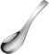 MeiyiZheng Cuchara Sopera de Sopa de Acero Inoxidable, Cuchara de Sopa China Asiática Gruesa para el Hogar, Cocina o Restaurante, Apta para Lavavajillas
