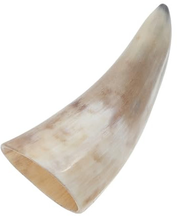 PRETYZOOM Boccale Di Corno Naturale Per Bere Vino Tazza Di Corno Di Bue Decorativa Per Decorare Casa o Bar