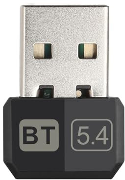 TNSLAND Adaptateur Bluetooth 5.4, Cle Bluetooth pour Pc Carte Bluetooth Pc, Clé Dongle Bluetooth, Adaptateur USB Bluetooth Pc pour Pc Clé pour Casque Manette Clavier, avec Win7 8 8.1 10 11