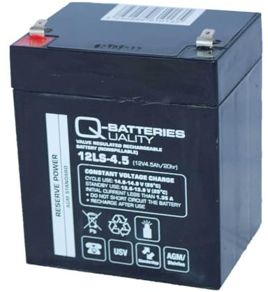 Ersatzakku für Panasonic LC-R124R5PD 12V 4,5Ah AGM Batterie AGM