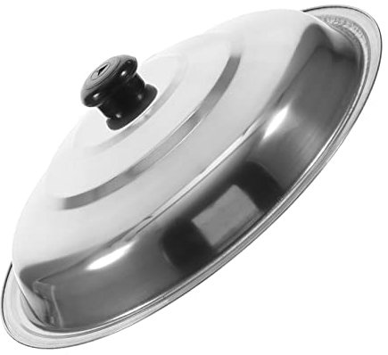 PRETYZOOM Tapa De Olla Tapa De Sartén De Acero Inoxidable Redonda Para Utensilios De Cocina Para Olla De Repuesto Para Cocina