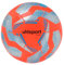 uhlsport Player Fußball Fussball Ball für Erwachsene - Größe 5, Fluo rot/Silber/Cyan