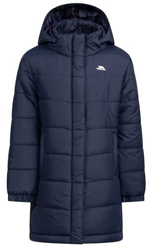 Trespass Girls Casual Quilted Jacket Sellster Navy 11/12