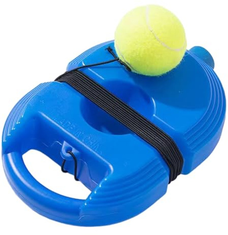 BUBEFSKD Solos Tennistrainer Rebounder Tragbare Ausrüstung Zum Selbsttraining Inklusive String Ball Rebounds Ball Tragbares Indoor Tennis Set