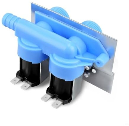 Water Inlet Fill Valve Compatible For GE For WCVH6260HWW For WHDVH626HGG For WHDVH626HWW Washer Water Inlet Valves WH13X10023, PS1019151 Solenoid Valve