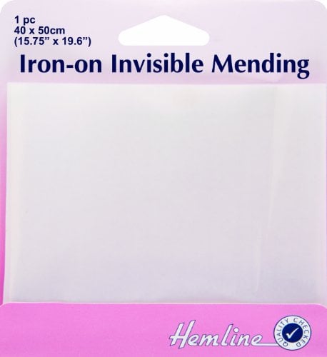 Hemline Iron-On Invisible Mending Repair 40x50cm