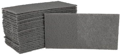 Mirka Mirlon Total 25 Stk Schleifvlies UltraFine Korn 1500 Schleifpads, Schleiffleece zum Anschleifen, Entrosten, Schleifen, Polieren von Holz, Metall, Kunststoff, Edelstahl