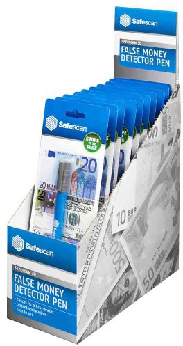 Safescan 30 Counterfeit Money Detector Pen Ref 111-0378 [Pack 10]