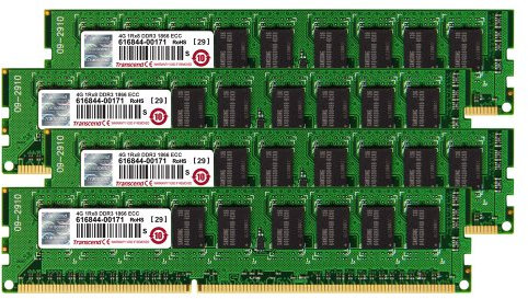 Transcend TS16GJMA545H JetMemory - Kit memoria DDR3-RAM da 16 GB (4 x 4 GB, 1866 MHz, CL13) per Apple Mac Pro