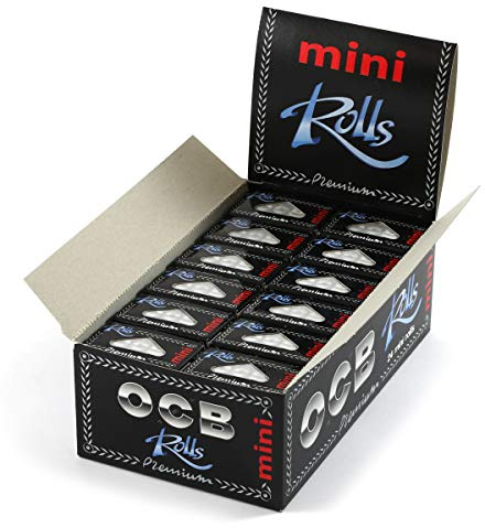 OCB Premium Mini Long King Size Rolls – Box of 24 Packets