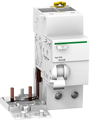Schneider A9 V44263 Vigi Ic60 2P 63 A 300 mA AC à Courant résiduel Disjoncteur, Blanc