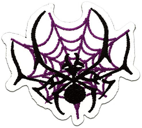 Spiderweb Spiderman Comic - Iron on Patches Adhesive Emblem Stickers Appliques, Size: 3.15 x 2.87 inches