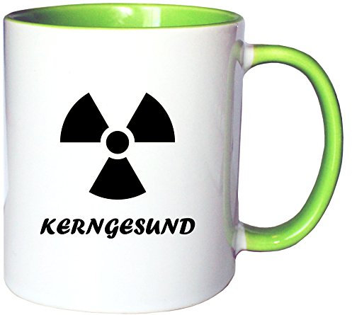 Mister Merchandise Kaffeetasse Becher Kerngesund AKW Teetasse