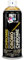 Pintura spray efecto cromo PINTYPLUS ART & CRAFT520cc oro C151 400 ml (Paquete de 1)