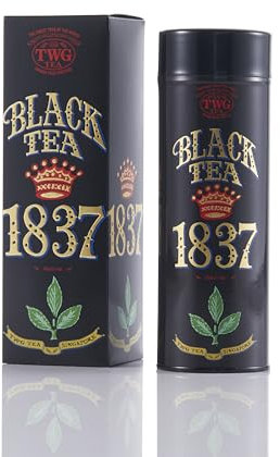 TWG Tea | 1837 Black Tea | Loose Leaf BlackTea | Fruits & Flowers | Haute Couture Tin, 100g | Gift Set