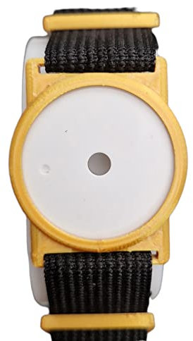 CGM Clips UK - Sensor Armband Holder/Protector Compatible with Freestyle Libre 1/2 (Gold)