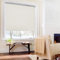 Verdunklungsrollo ohne Bohren Rollos für Fenster B75 x H120 cm (Stoffbreite 70cm) Creme Thermo Rollo Klemmfix Verdunkelungsrollo Seitenzugrollo Sicht-und Sonnenschutz Wandmontage