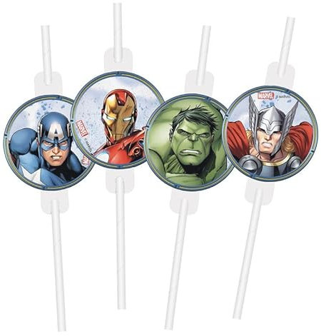 Procos Avengers Infinity Stones 4 Straws