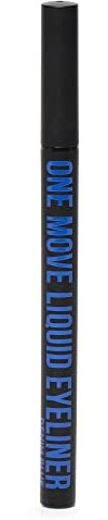 Inglot, One Move Liquid Eyeliner, Denim Blue, Wasserdichte Formel, Extrem haltbar, Zartes mattes Finish, Augen-Make-up, Blau Eyeliner für Perfektes Auftragen, 0.55 ml