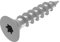 SECCARO Lot de 250 vis à bois pour panneaux d'aggloméré, 5 x 20 mm, en acier inoxydable V2A VA A2, avec filetage complet, TX/six pans creux