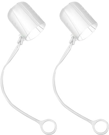 Enhon 2 Packungen Beißventil-Abdeckung Ersatz für Wasserblase, kompatibel mit Osprey Packs Hydraulikbehälter, Beißventil-Abdeckung, Schutz, Zubehör für Trinkrucksack, Mundstück