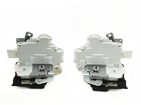 FUNFOB Servomoteur Serrure Porte Paire 2 Pc Avant Gauche Droite pour VW MK5 pour EOS pour Seat pour Leon pour Altea pour Toledo 1 P Zv Ensemble Loquet Porte/actionneur Serrure Porte Mécanisme Serrure