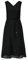 s.Oliver BLACK LABEL Kleid mit Kordelzug und verdecktem Reißverschluss schwarz 42