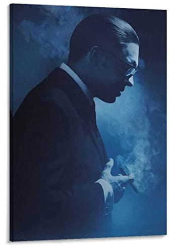 RAAMKA Leinwand Wandkunst Malerei Senza Cornice Movie Legend Reggie Kray Poster e Wall Art Modern Family camera da letto Decor 30x50cm