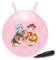 Lexibook, La Pat' Patrouille, Balle sauteuse Gonflable, Pompe Manuelle Incluse, Plastique sécurisé et résistant, Rose, BG040PAG