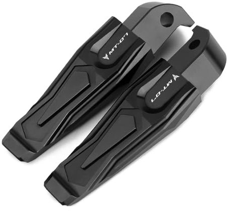 TREONK CNC Aluminium Arrière Repose Pieds Footpeg,Repose-pieds passager pour MT07 MT 07 MT-07 2014-2023
