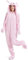 IUTOYYE Combinaison Lapin Costume Pyjama Animaux pour Adultes Costume Fête Cosplay Unisexe De Déguisement De Carnaval (FR/ES, Alpha/Lettres, TTG, 3TG, Taille Normale, Taille Normale, Rose)
