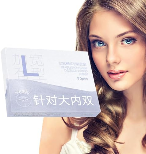 Augenlid-Korrekturbänder – Wasserdichte Augenlift-Streifen, wasserdicht und langlebig, Augenlidliftstreifen aus Naturfasern für Party, Rendern