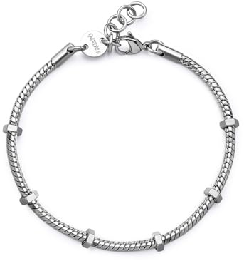 S'Agapõ Bracciale Uomo in Acciaio | Collezione Ripple - SRP83