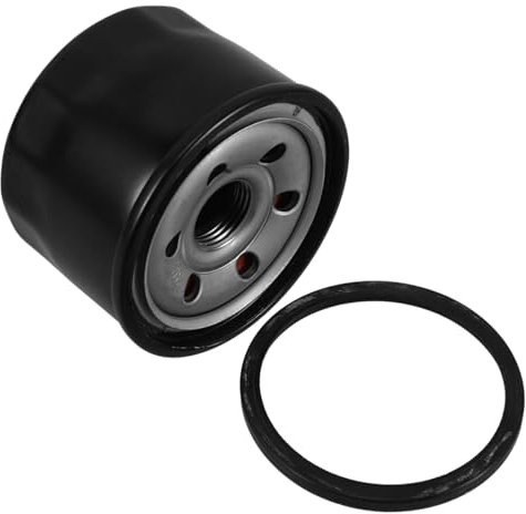 UKCOCO Lawn Mower Filter Trimmer Oil Filter Grass Shear Part Handle Trimmer Part Mower Part Trimmer Part Filter Hedge Trimmer Part Grass Trimmer Part Lawn Tool Part Black Metal