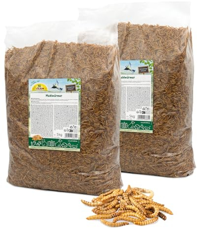 JR Farm Garden - Vermi per farina, 10 kg