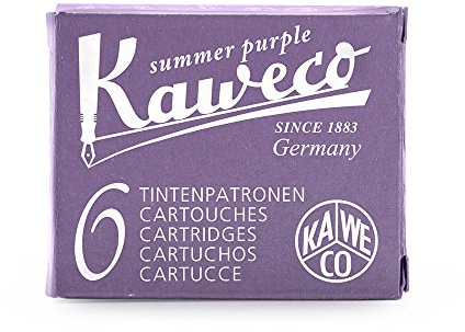 Kaweco Tintenpatronen, Aubergine, 6 Stück