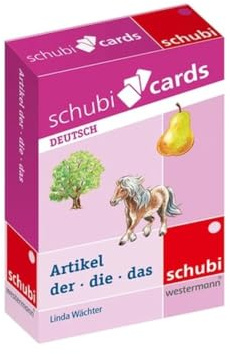 Schubicards Artikel: der - die - das (Schubicards Deutsch)