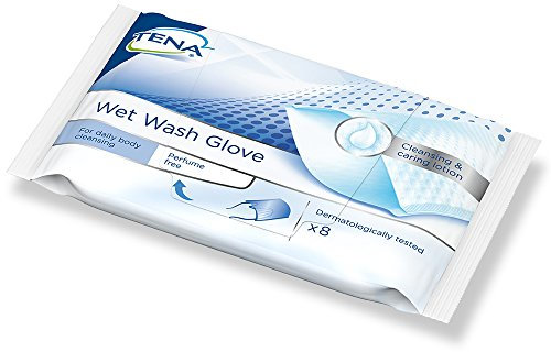 TENA Wet Wash Gloves ohne Parfüm (1x5 Stück)