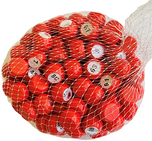 Numbered Bingo Balls Raffle Balls 1-100 Bingo 90 Draw Ball