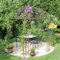 albena Shop PAVILLON ø 260 cm | Gartenpavillon | Rosenpavillon ist er EIN echtes Kunstwerk und Wird garantiert zum Hingucker in Ihrem Garten.